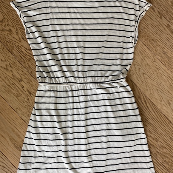 Cotton stripped mid dress - Picture 2 of 9